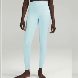 Lululemon Athletica Sky Blue High-Waisted Leggings